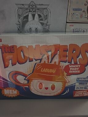 Pop Mart Labubu The Monsters Wacky Mart Series Tumbler Sealed Case